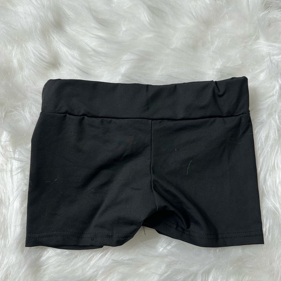 SHEIN scrunch bum XS black short shorts - Picture 1 of 2